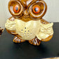 Vintage Mid-Century Ceramic Owl Figurine