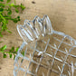 Vintage Clear Glass Pineapple Trinket Dish