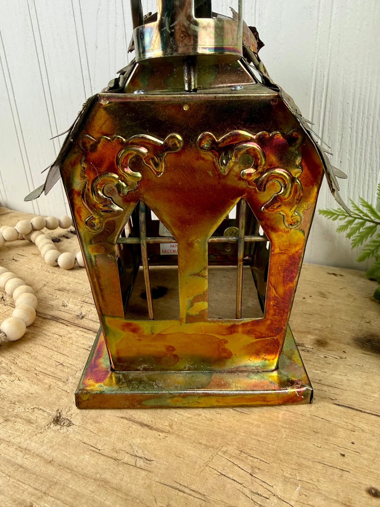 Vintage Mid-Century Berkeley Designs Metal Church Music Box