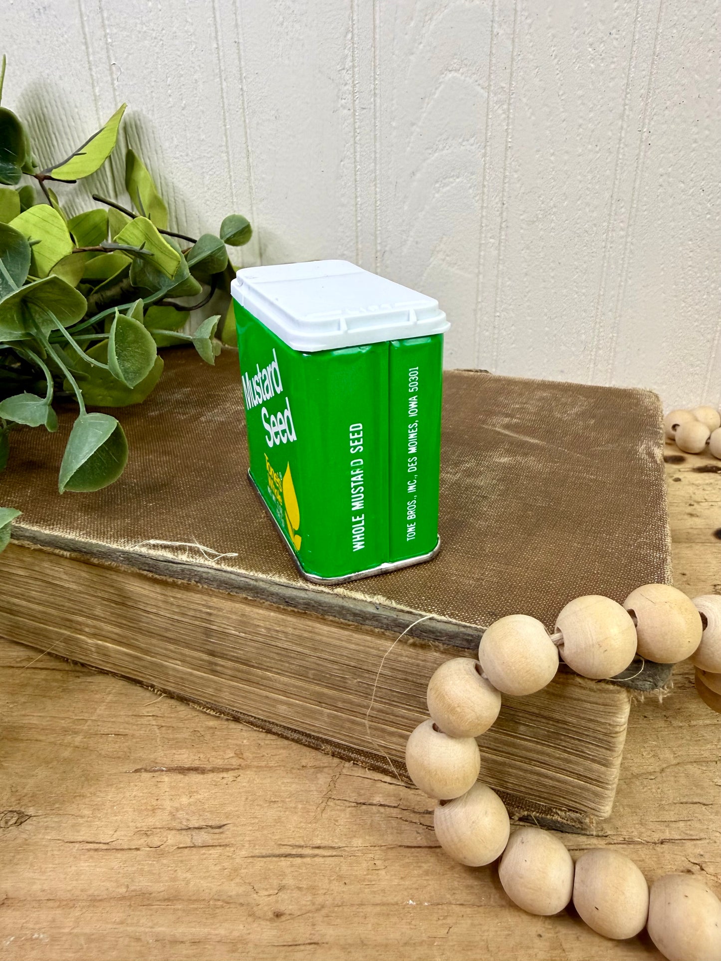 Vintage Tone's Whole Mustard Seed Tin