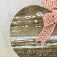 Handmade Barn Wood Pumpkin with Stamped Details