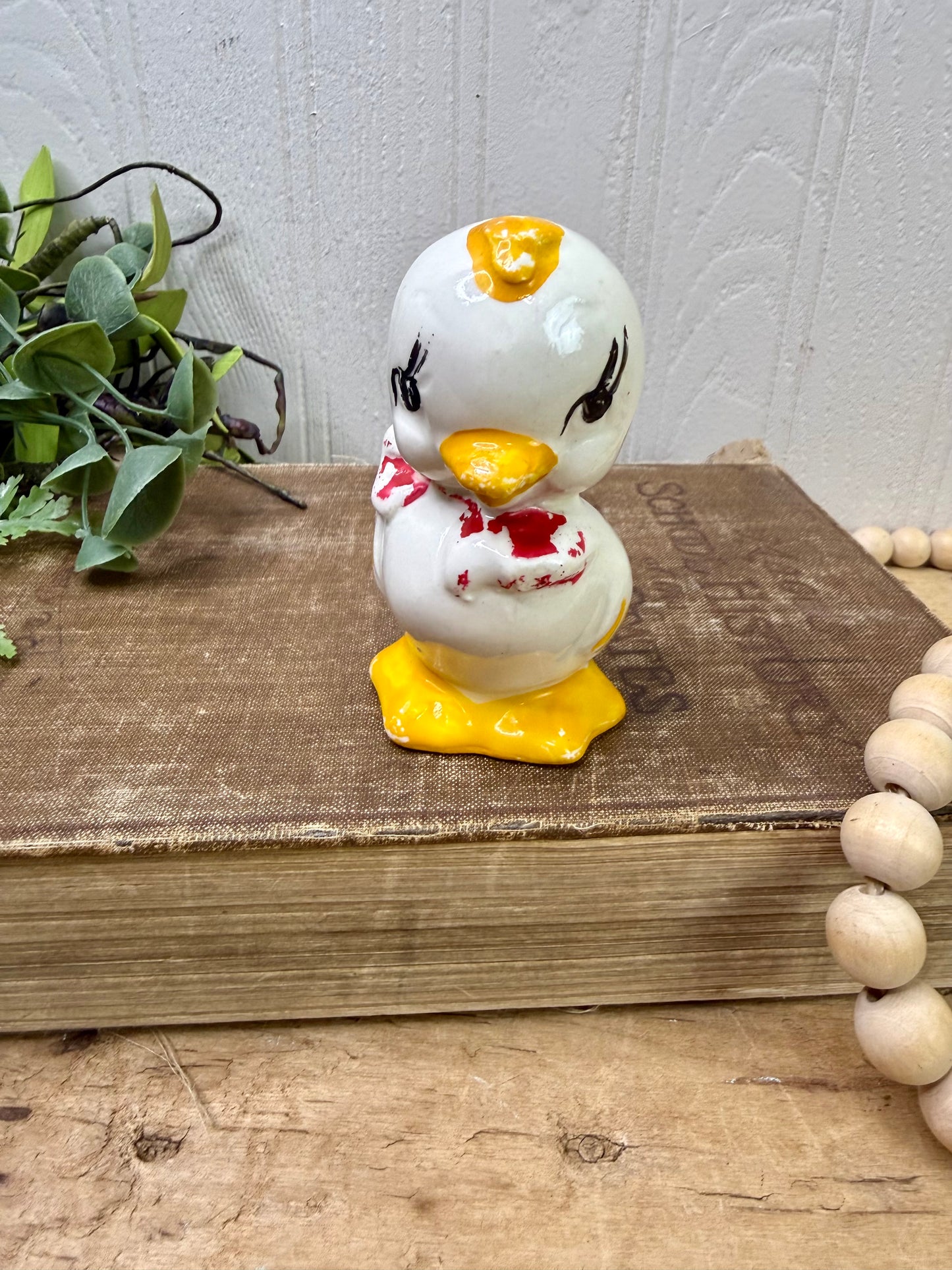 Vintage 1940’s American Bisque Duck Salt Shaker