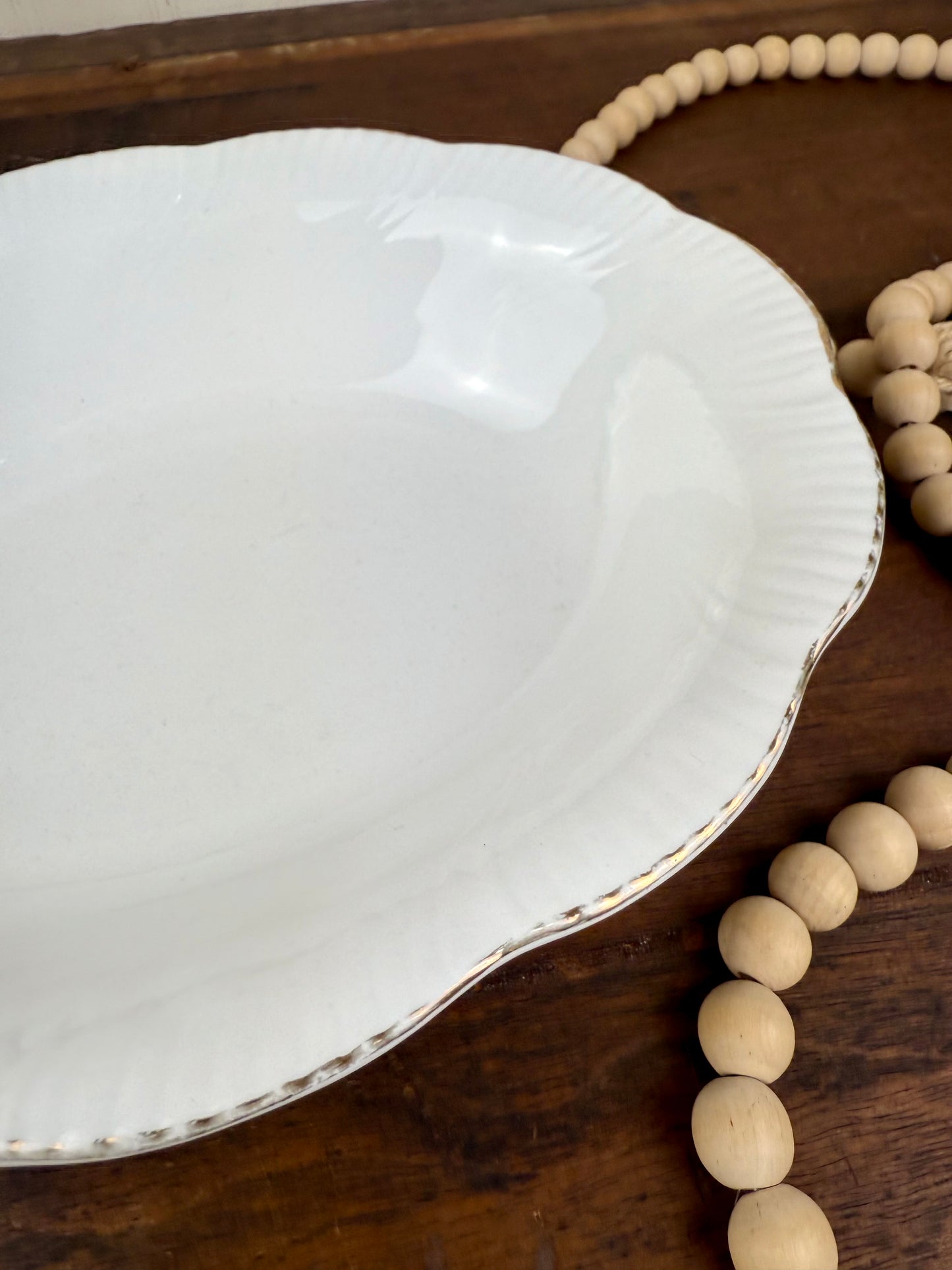 Vintage Queen's Fine Bone China Oval Serving Bowl