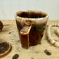 Vintage Kathy Kale Brown Drip Glaze Coffee Mug