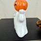 Vintage Ceramic Ghost With Pumpkin