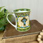 Celtic Cross Irish Weave Bone China Mug