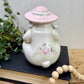 Vintage Pfaltzgraff Tea Rose Bunny Votive Candle Holder