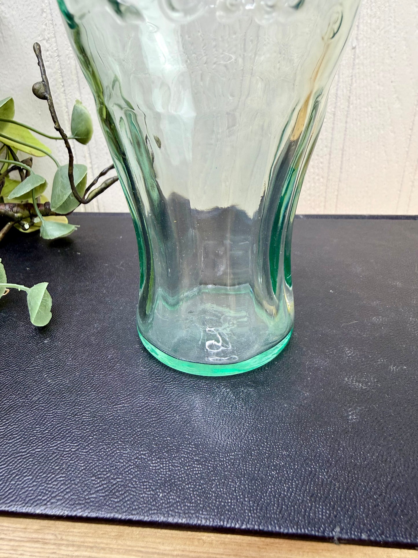 Vintage Georgia Green Coca-Cola Juice Glass
