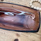 Vintage Hazel-Atlas Moroccan Amethyst Glass Relish Tray