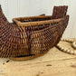 Vintage Large Wicker Duck Basket