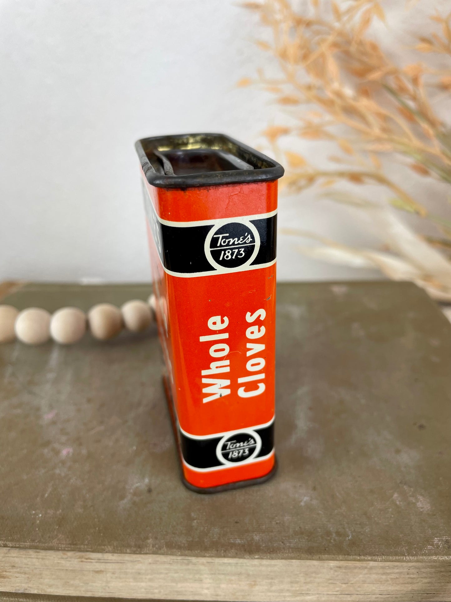 Vintage Tone’s Spice Tin- Whole Cloves