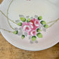 Antique Nippon Porcelain Plate with Hand Painted Florals