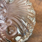 Vintage Anchor Hocking Oyster & Pearl Pattern Footed Bowl
