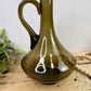 Vintage Empoli Mid-Century Art Glass Pitcher