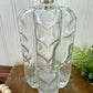 Vintage Glass Thumbprint Patterned Decanter