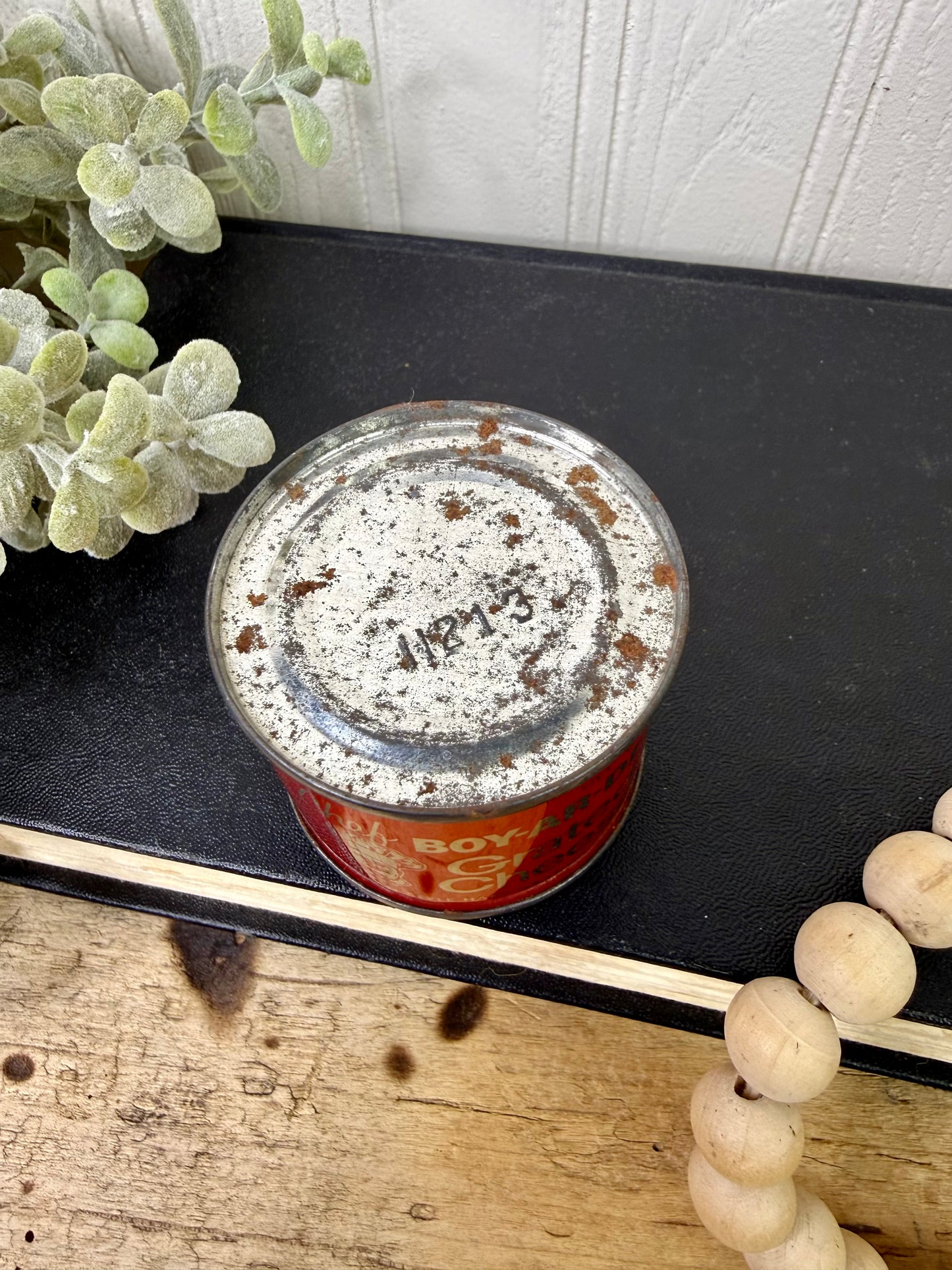 Vintage 1960s Chef Boy-Ar-Dee Grated Cheese Tin