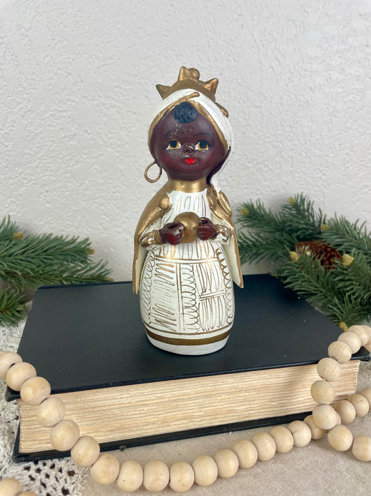 Vintage Hand Painted Ceramic Wiseman