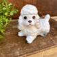 Vintage Porcelain Poodle Figurine