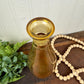 Vintage Mid-Century Gold Striped Glass Decanter