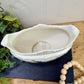Vintage Porcelain Planter with Hand Painted Florals