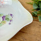 Vintage German Porcelain Dish with Floral Details
