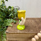Vintage Ceramic Hand & Tulip Bud Vase