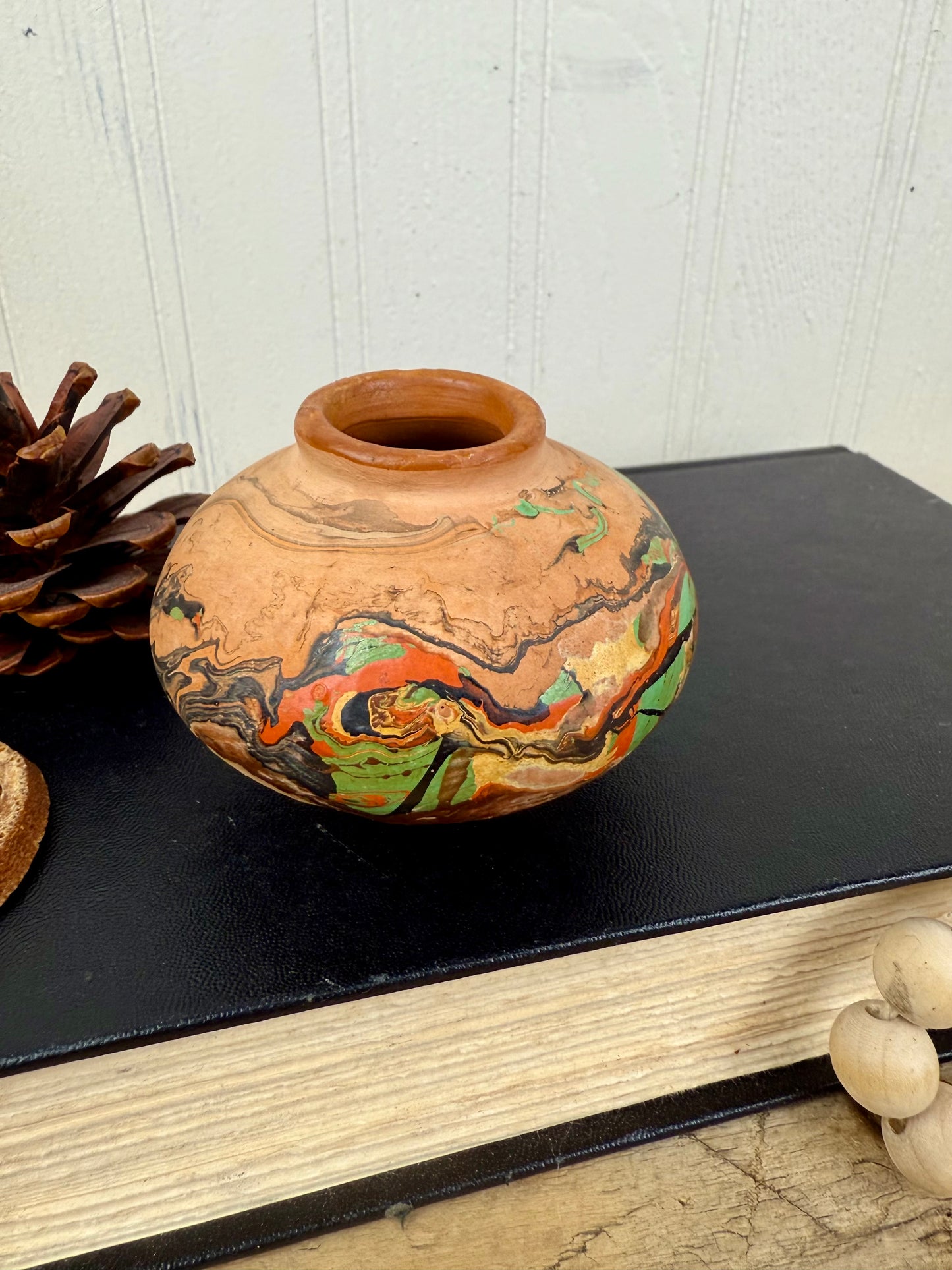 Vintage Nemadji Pottery Mini Vase