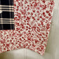 Handmade Spindle Flag with Floral Pattern