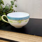 Vintage Nippon Teacup & Saucer Set with Hand Painted Roses