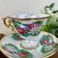 Vintage Ucagco Japan Lusterware July Water Lilly Cup & Saucer Set