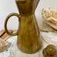 Vintage Mid-Century Handmade Ceramic Pitcher with Lid