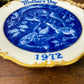 Vintage 1972 Dresden Porcelain Mother's Day Plate