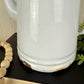 Vintage White & Black Enamel Coffee Pot