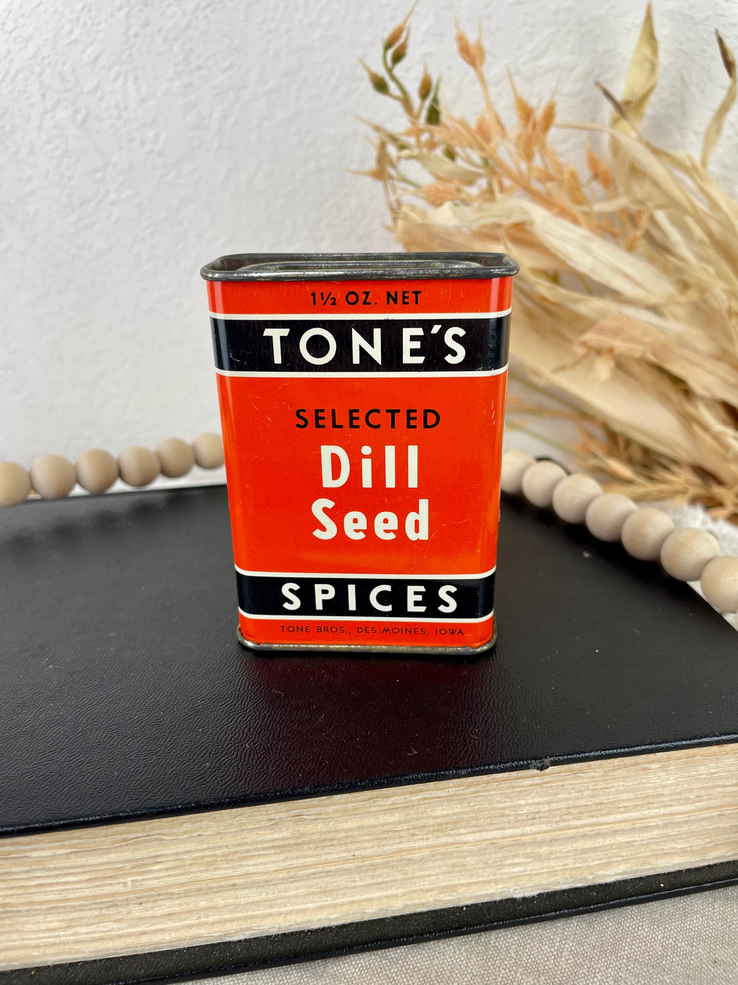 Vintage Tone’s Spice Tin- Dill Seed