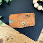 Vintage Promotional Leather Key Fob from Ottumwa, IA- Akerman Auto Co.