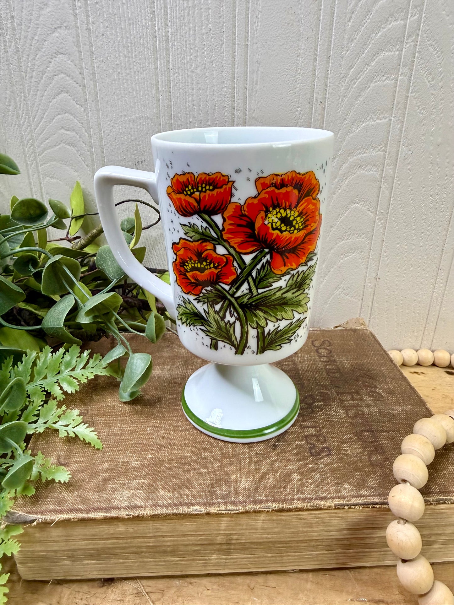 Vintage Mid-Century Stylecraft Japan Pedestal Mug