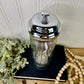 Vintage Mid-Century Glass Straw Dispenser