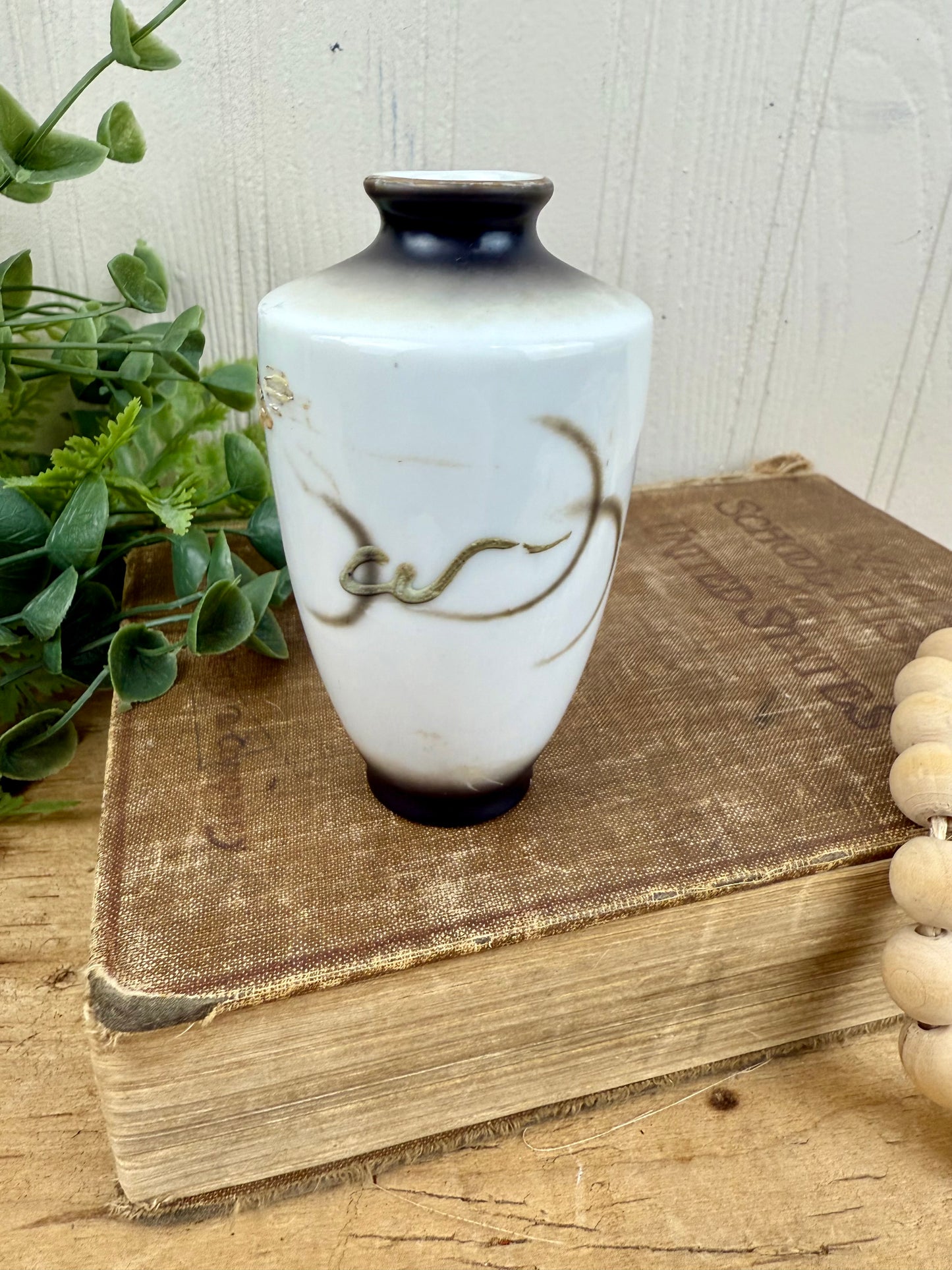 Vintage Japanese Moriage Dragonware Vase