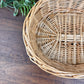 Vintage Wicker Oval Basket