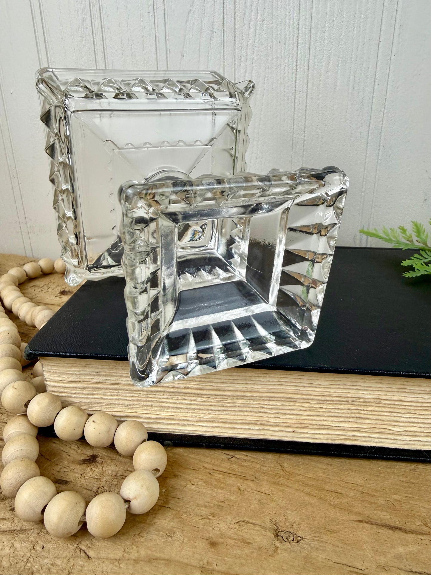 Vintage Jeanette Glass Company Wedding Compote Dish