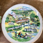 Vintage Amarillo Texas Porcelain Souvenir Plate