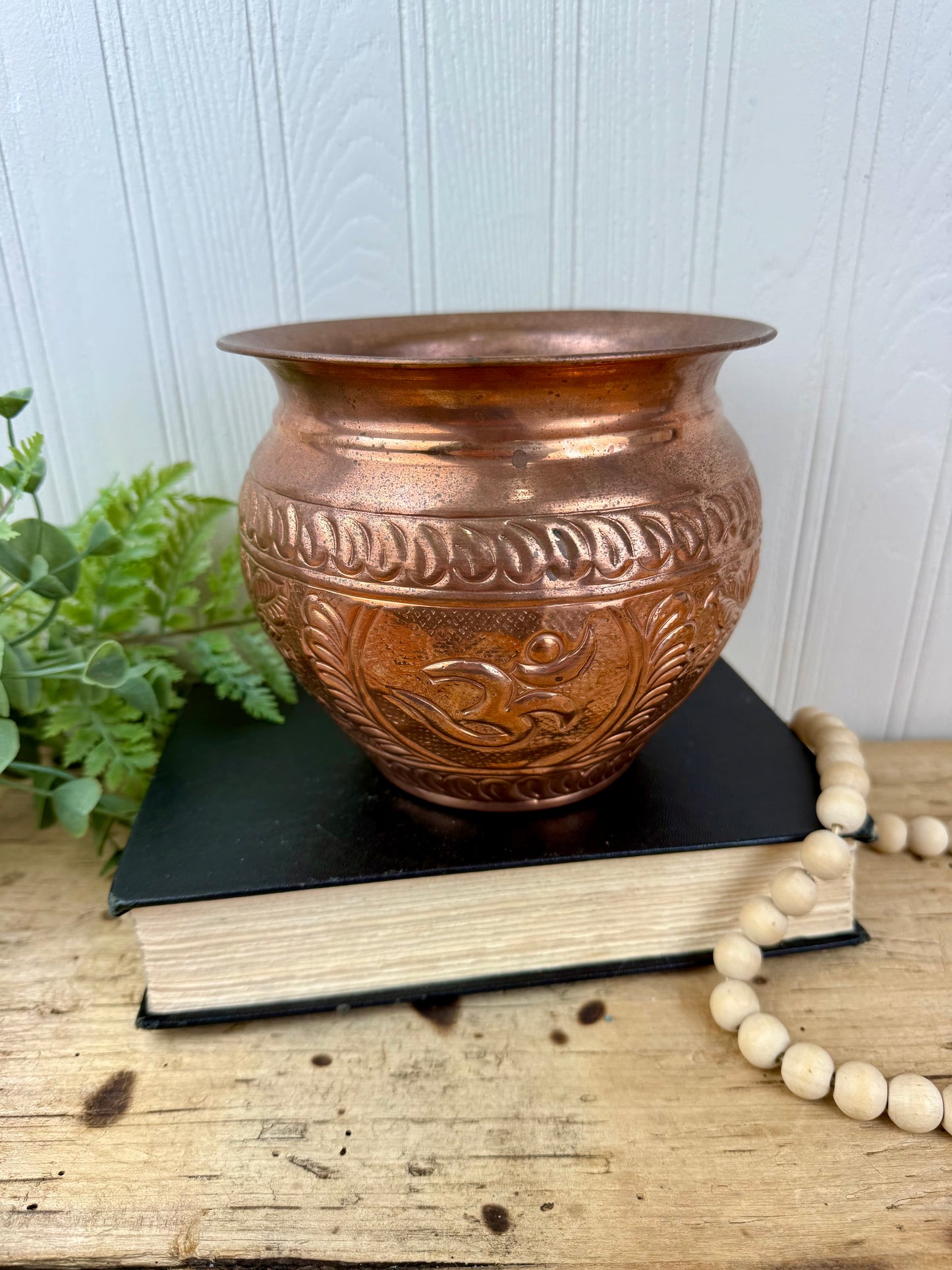 Vintage Pure Copper Kalash from India