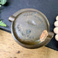 Vintage Solid Brass Ashtray from Israel