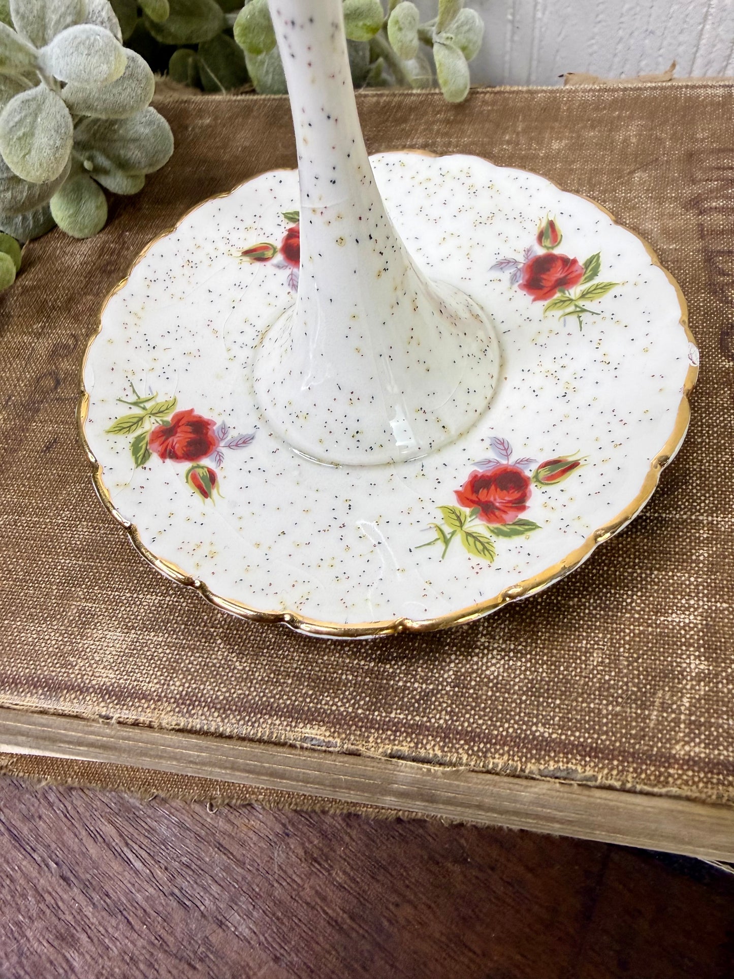 Vintage Porcelain Ring Holder