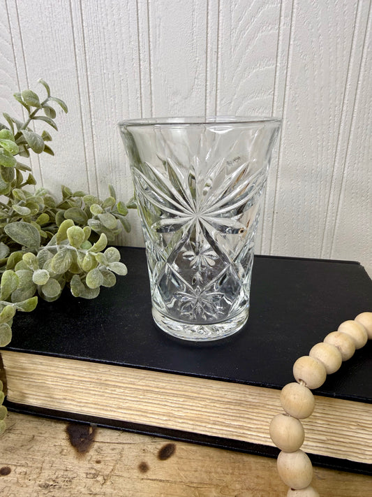 Vintage Anchor Hocking Prescut Juice Glass