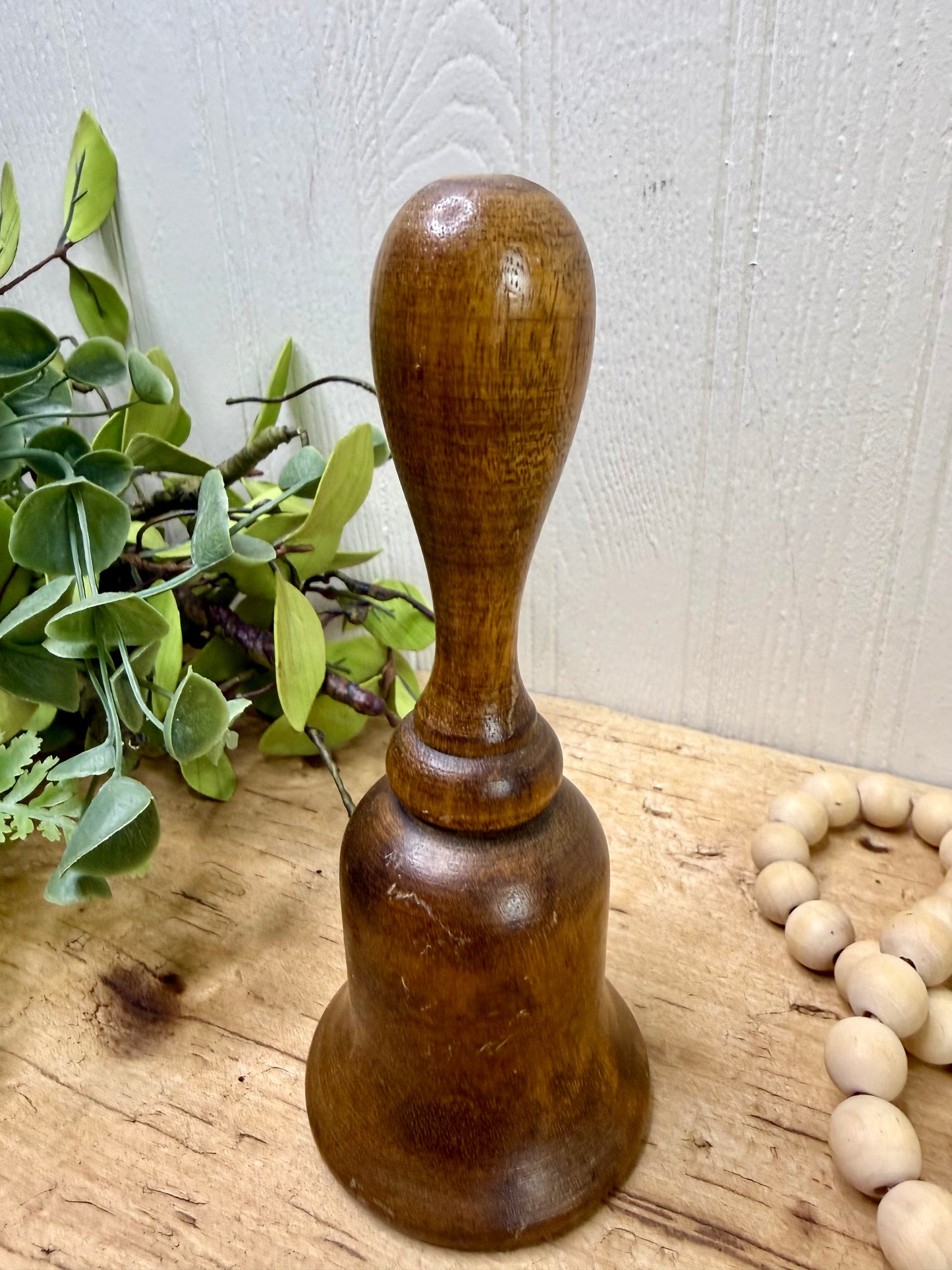 Vintage V.G. Wood Desk Teacher Bell