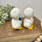 Vintage 1940’s American Bisque Duck Salt & Pepper Shaker