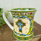 Celtic Cross Irish Weave Bone China Mug