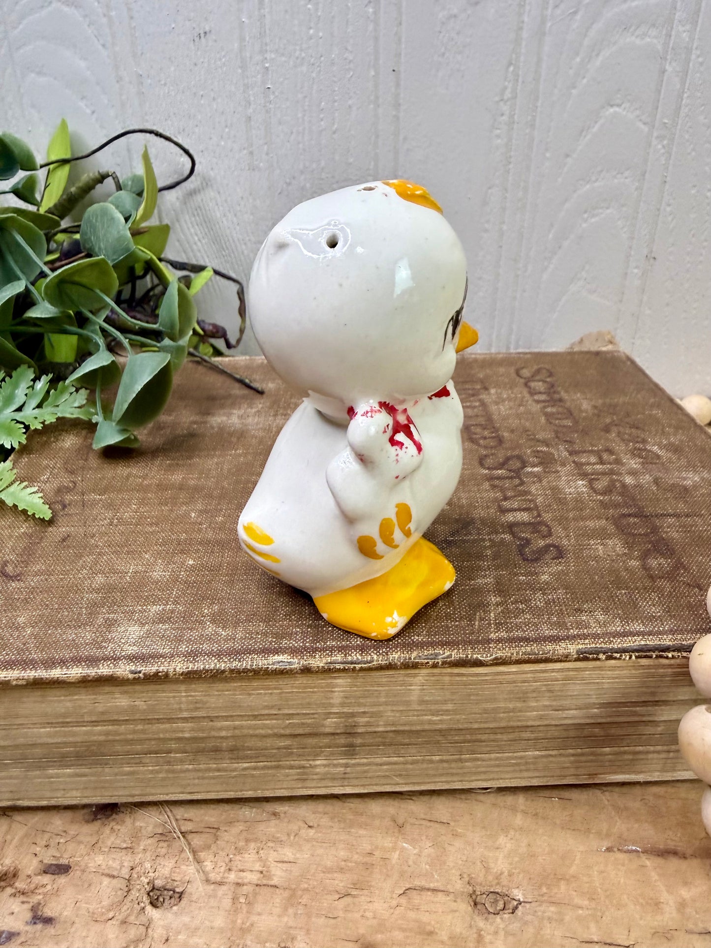 Vintage 1940’s American Bisque Duck Salt Shaker
