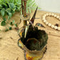 Vintage Mid-Century Enesco Imports Brass Water Pump Figurine